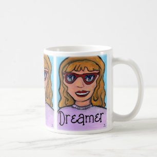 Mug Pop Art Cartoon Fille Ado Fun Preppy Unique
