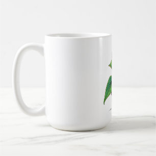 Mug Pop Art de plante en pot vibrant