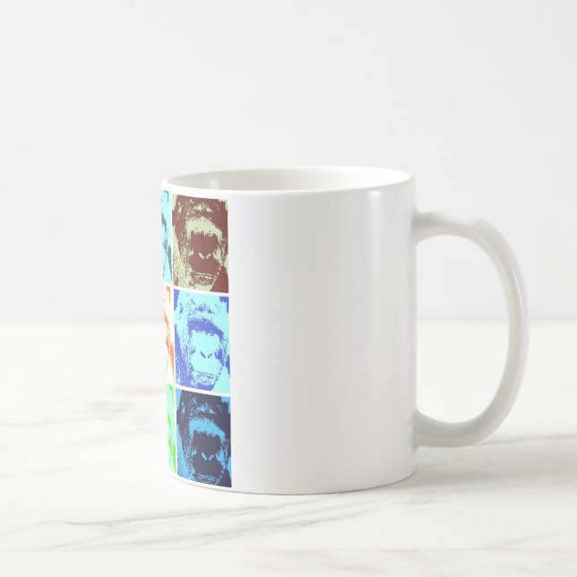 Mug Pop Art Gorilla (Droite)