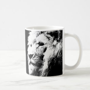 Mug Pop Art Lion Face Le Roi Animaux Modèle