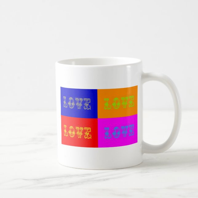 Mug Pop Art Love (Droite)