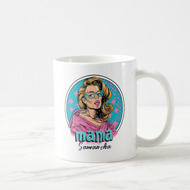 Mug Pop Art Retro Personnalisé (8) (Droite)