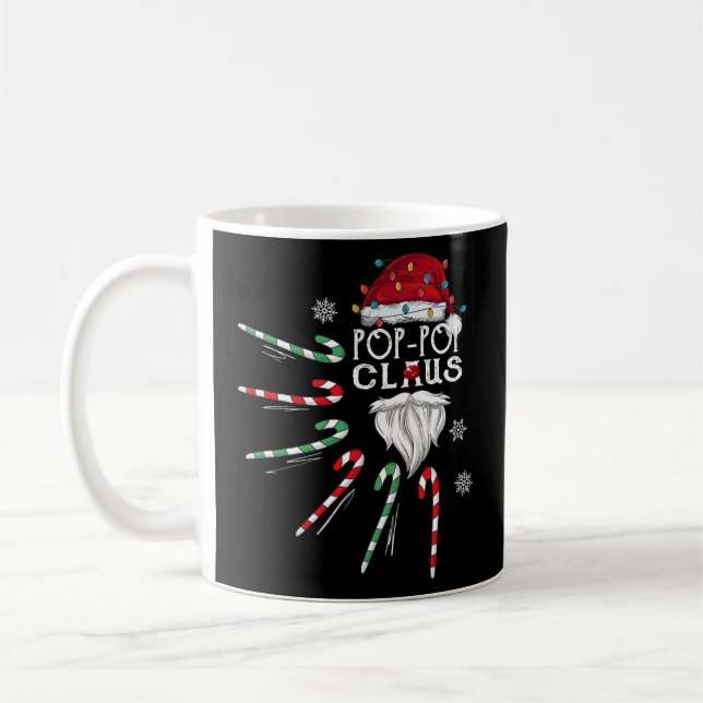 Mug Pop Claus Pop Beard Candy Cane (Gauche)