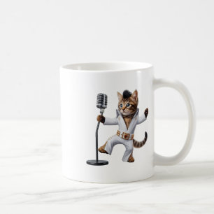 Mug Pop Dancing Chat Icône De Rock Musique Et Pop Cul