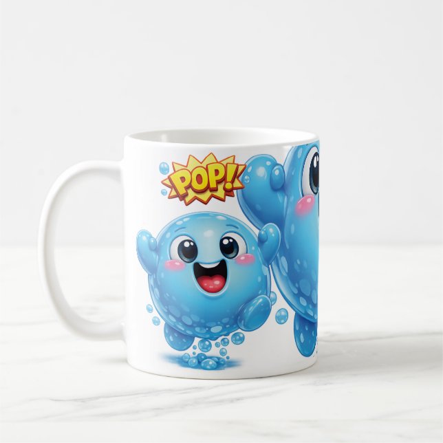 Mug Pop Drop Bleu (Gauche)