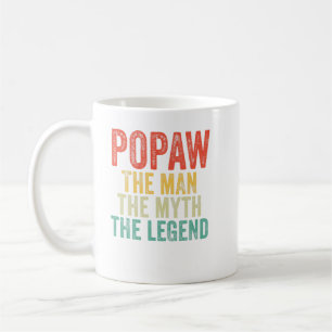 Mug Popaw L'Homme Le Mythe La Légende Papa Père Vinta