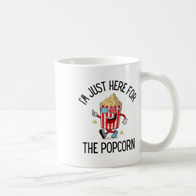Mug Popcorn Lover Camping Trip Sweet Popcorn Movie Nig (Droite)