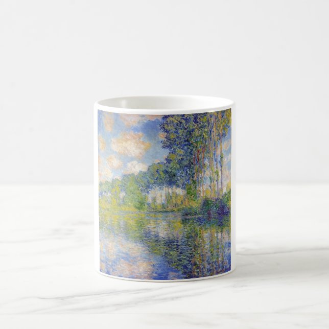 Mug Poplaires sur l'Epte (par Claude Monet) (Centre)