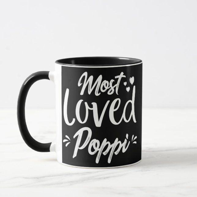 Mug Poppi Meilleure Poppi Meilleure Fête des pères Jam (Gauche)