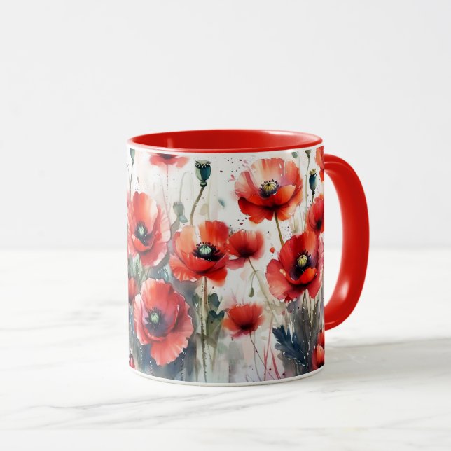 Mug Poppies (Devant droit)