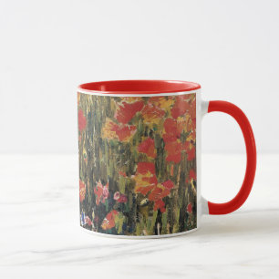 Mug Poppies de Robert Vonnoh, Impressionnisme Vintage