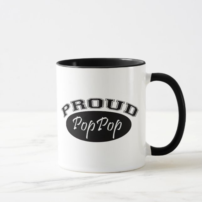 Mug PopPop fier (noir) (Droite)