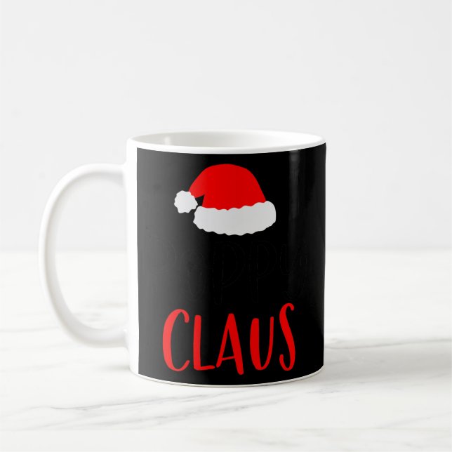 Mug Poppy Claus Drôle Pyjamas de Noël PJ's Grand-père (Gauche)