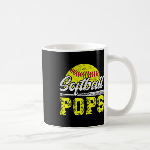 Mug Pops de softball Grand-père Pops d'un joueur de so