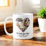 Mug Pops We Lots Hearts Modern Photo Collage<br><div class="desc">The Pops We Love You Hearts Modern Photo Collage cadeau qui réchauffera son coeur.</div>
