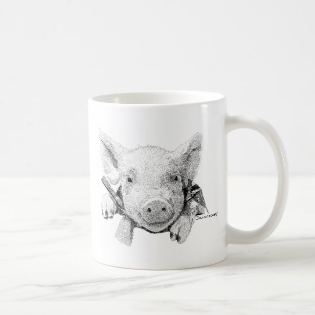 Mug Porc de bébé (Droite)