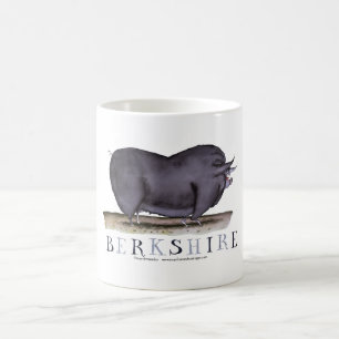 Mug porc de Berkshire, fernandes élégants