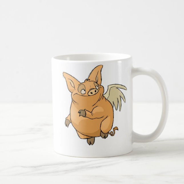 Mug Porc de vol (Droite)