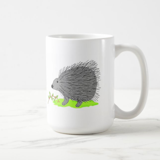 Mug Porc-épic de dessin animé (Droite)