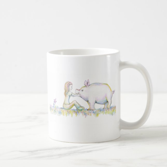 Mug Porc précieux (Droite)
