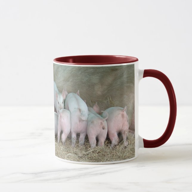 Mug Porcelets affamés (Droite)