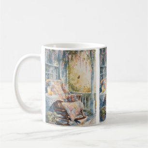 Mug Porche confortable avec courtepointe et charme de 