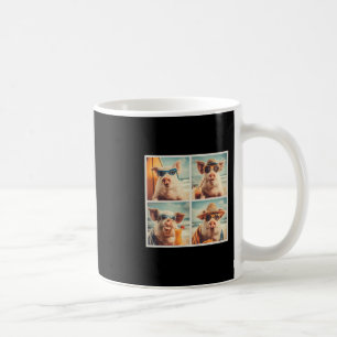 Mug Porcs cools avec lunettes de soleil Ferme Animaux