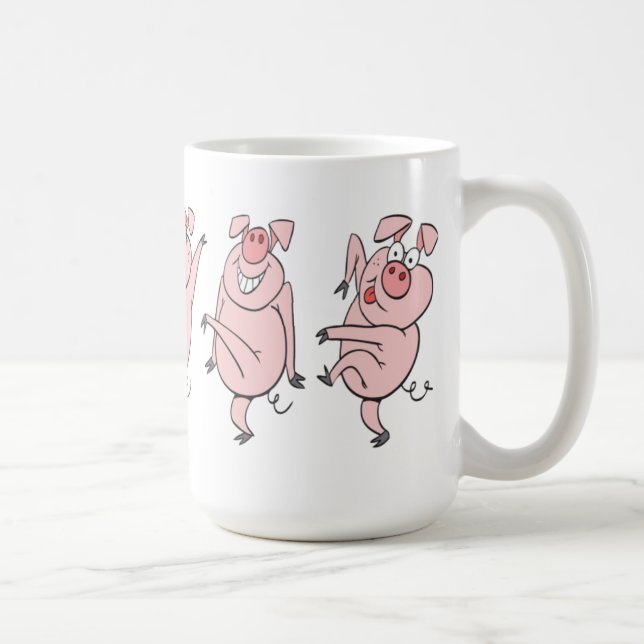 Mug Porcs de danse (Droite)