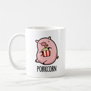 Mug Porkcorn Funny Popcorn Pun