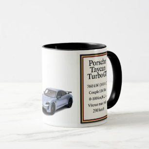 Mug Porsche Taycan Turbo GT.