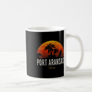 Mug Port Aransas Tx Texas Beach Palms Surf de vacances
