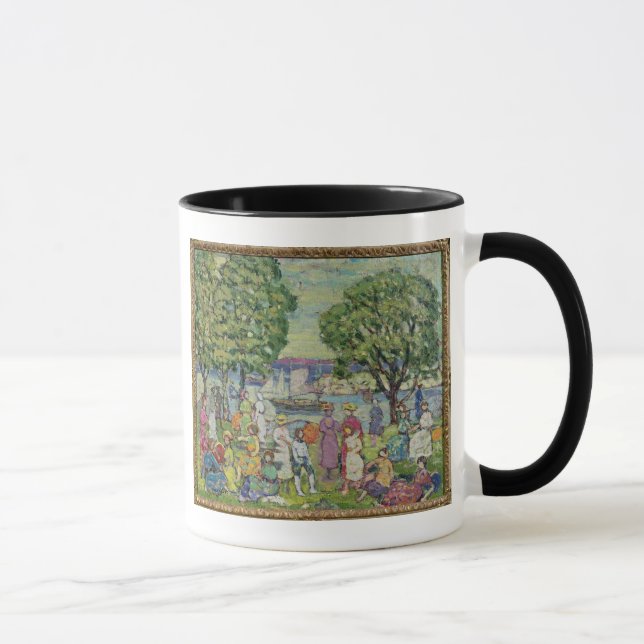Mug Port de Gloucester (huile sur la toile) (Droite)