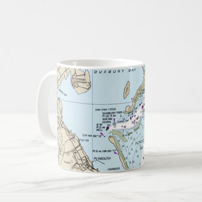 Mug Port de Plymouth Massachusetts  (Devant gauche)