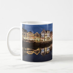 Mug Port intérieur de nuit, Husum, Allemagne