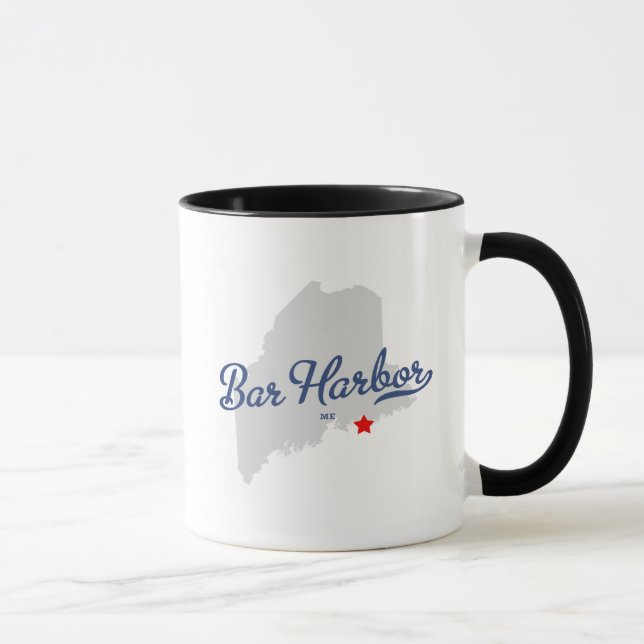 Mug Port Maine de barre JE chemise (Droite)