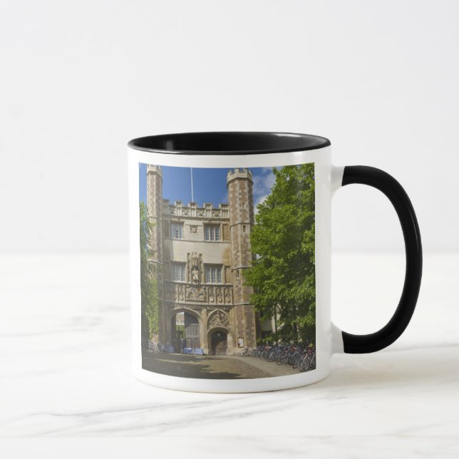 Mug Portail du Trinity College et rangées de vélos, (Droite)