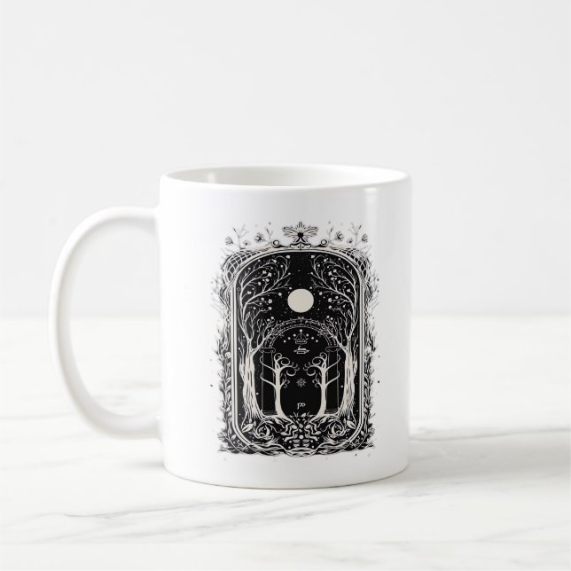 Mug Portail Fantastique Goblincore vers le Classique (Gauche)