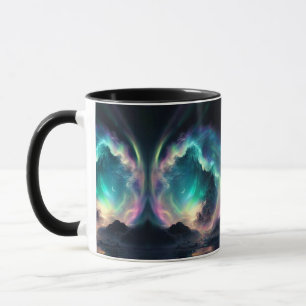 Mug Portail Galactique Fantastique de l'Aurore Boréale