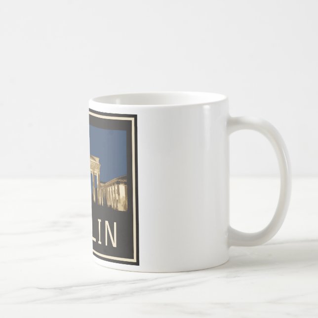 Mug Porte de Brandebourg de Berlin (Droite)