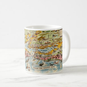 Mug Porte d'or vintage San Francisco