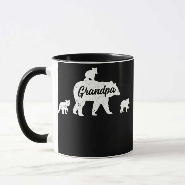 Mug Porte-grand-père vintage 3 Cubes  (Gauche)