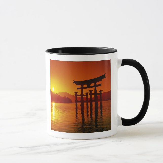 Mug Porte O-Torii, sanctuaire d'Itsukushima, Miyajima, (Droite)