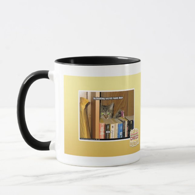Mug Porte secrète de déclenchement de pièce (Gauche)