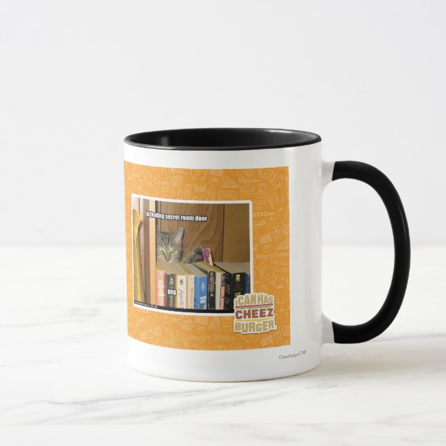 Mug Porte secrète de déclenchement de pièce (Droite)