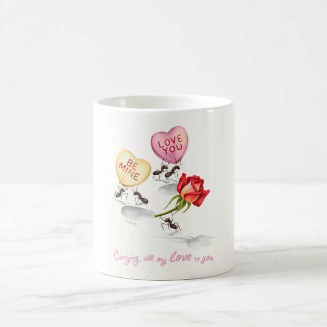 Mug Porte tout mon amour à toi (Centre)