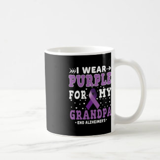 Mug Porter le violet pour grand-père mettre fin à Alzh