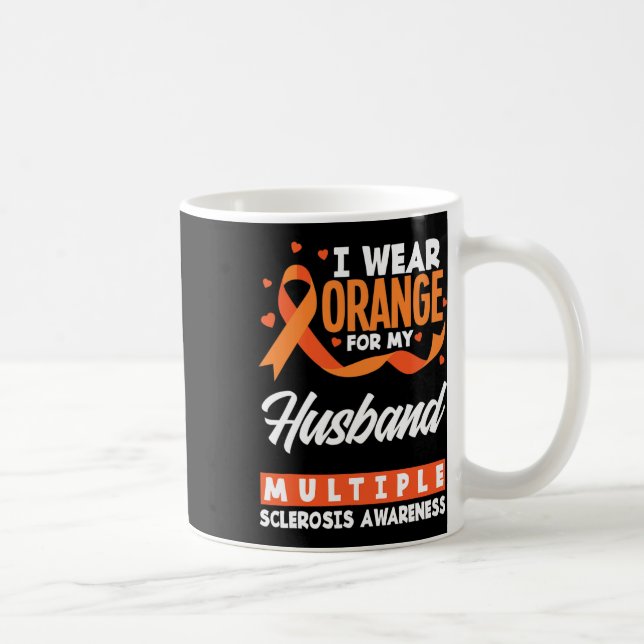 Mug Porter Orange Pour Mon Mari Sclérose Multiples Awa (Droite)