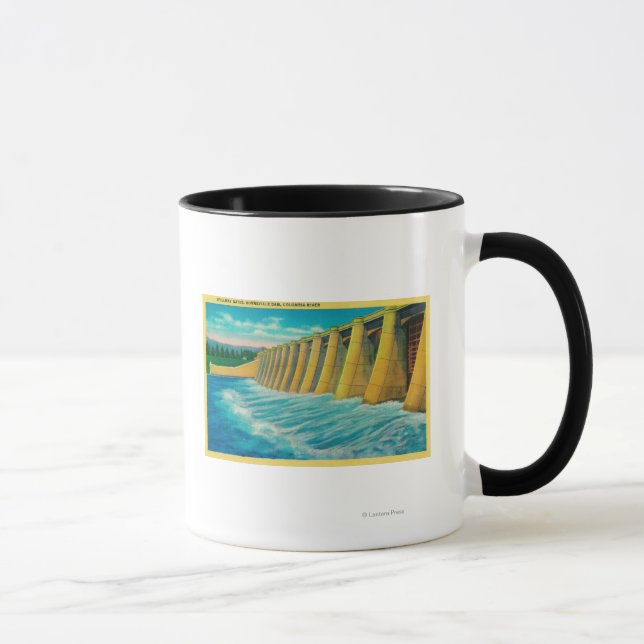Mug Portes de déversement sur le barrage de Bonneville (Droite)