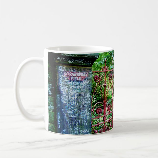 Mug Portes de gisement de fraise, Liverpool, R-U (Gauche)