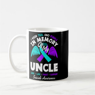 Mug Portez du sarcelle et du violet en mémoire du desi